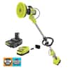 RYOBI ONE+ 18V Cordless Soap Dispensing Scrubber Kit with 2.0 Ah Battery and Charger PCL1701K