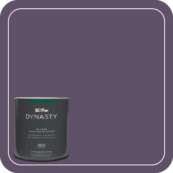 BEHR DYNASTY 1 qt. #M560-7 Muscat Grape Semi-Gloss Exterior Stain-Blocking Paint & Primer