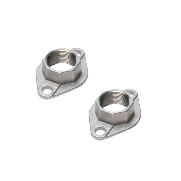 Unbranded Taco 1-1/2 in. Stainless Steel Freedom Flange (1-Pair) - DISCONTINUED