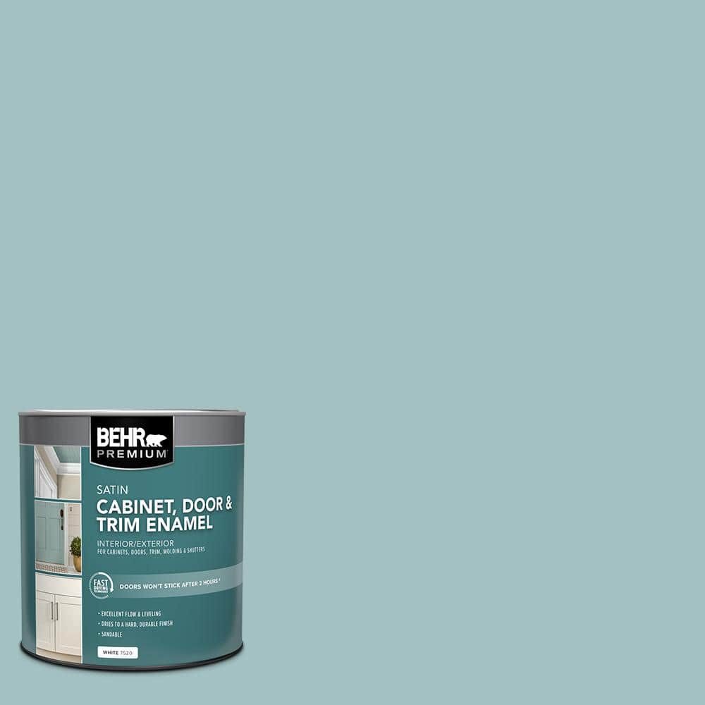 1 qt. #S440-3 Aspiring Blue Satin Enamel Interior/Exterior Cabinet, Door & Trim Paint price history on PriceWatchPro