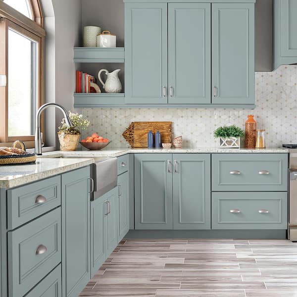 1 gal. #N440-3 Greenwich Village Semi-Gloss Enamel Interior/Exterior Cabinet, Door & Trim Paint