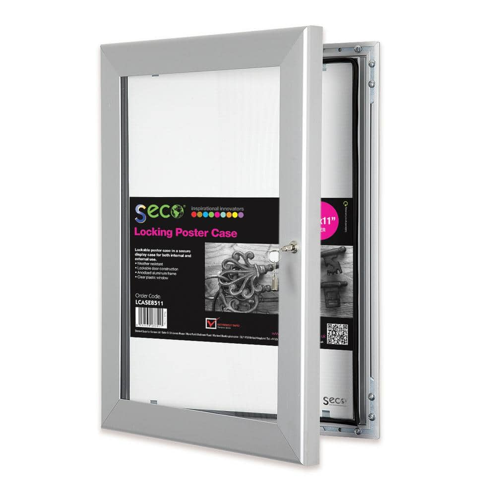 Seco 27 in. x 41 in. Black Snap Frame