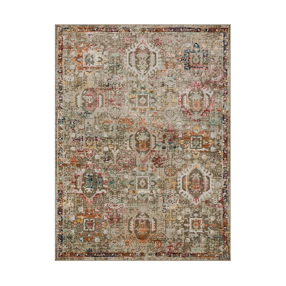 Medallion Tan 4 ft. x 6 ft. Indoor Area Rug price history on PriceWatchPro