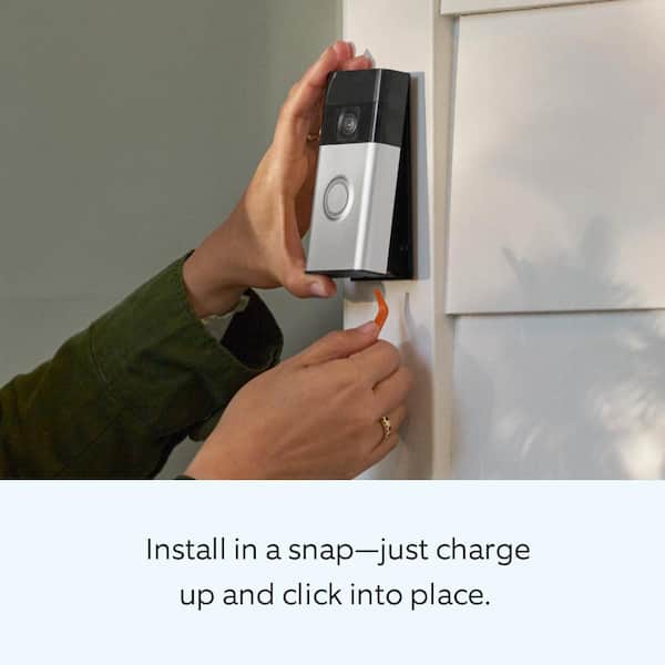 Ring Ring Starter Set with Battery Doorbell and Indoor Cam
