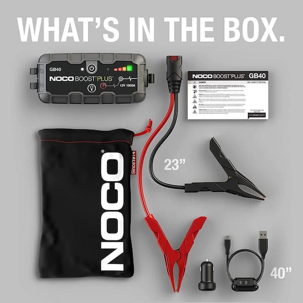 Noco GB40 Genius Boost Pack 12V 1000A Jump Starter 