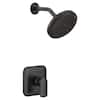 Moen UT3812EP Rizon M-CORE 3-Series 1-Handle Shower Trim Kit – Chrome, Eco-Performance, Volume Control, Pressure-Balancing, Valve Required