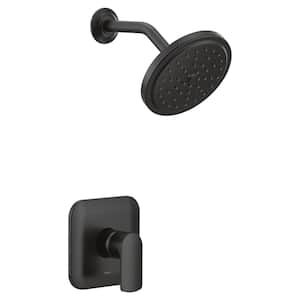 Rizon M-CORE 3-Series 1-Handle Eco-Performance Shower Trim Kit in Matte Black (Valve Not Included)