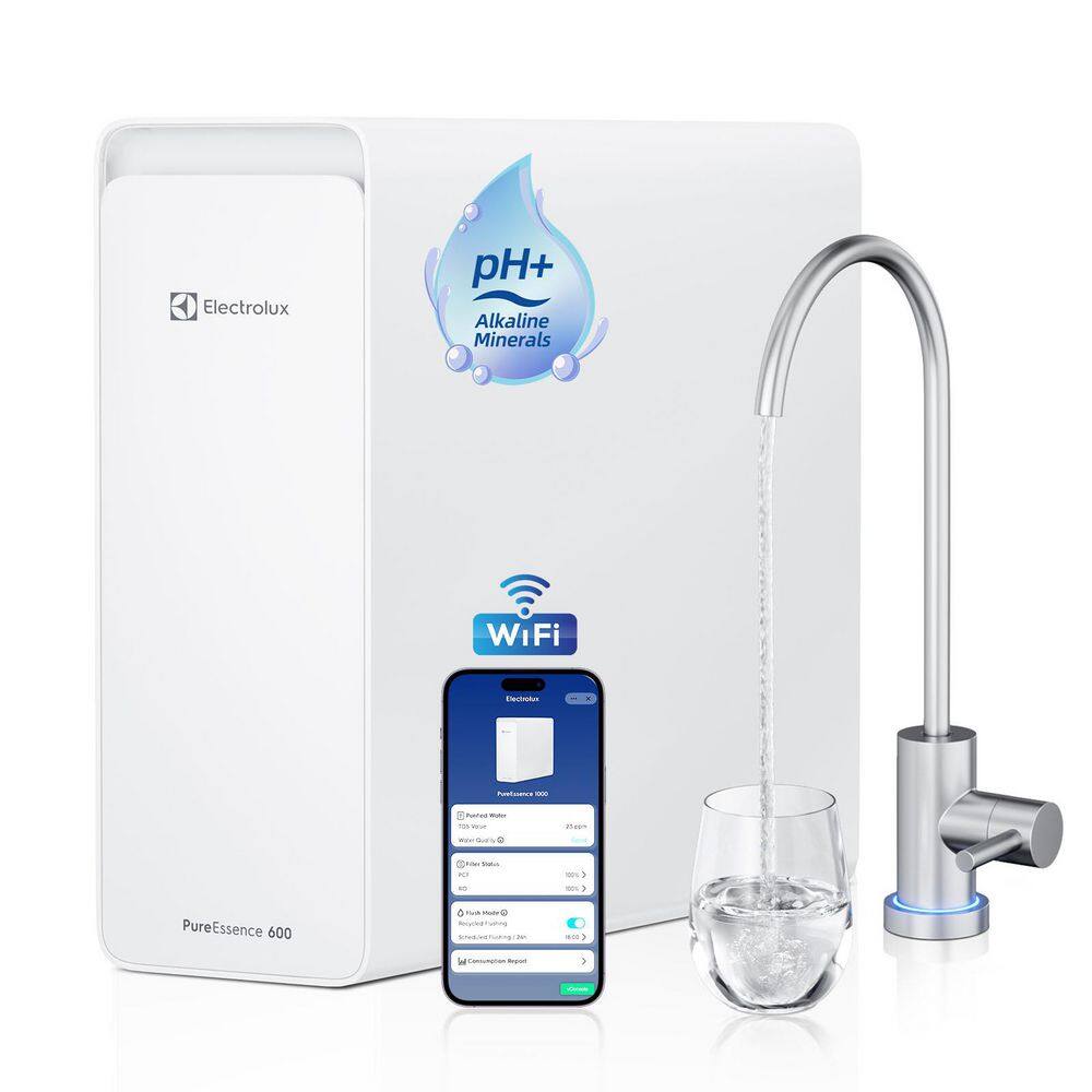 PureEssence Wi-Fi 10-Stage Tankless Reverse Osmosis System, 600 GPD Under Sink RO Water Filter w/ Faucet, NSF Certified price history on PriceWatchPro