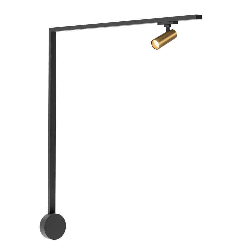 Paolo 1 Light (2-in) Brushed Gold dimmable 3000K LED Trilo Track Wall Kit price history on PriceWatchPro