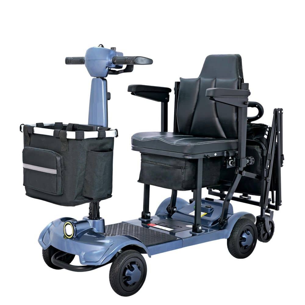 Wudkey 4-Wheel Lightweight Mobility Scooter, Airline Approved 24