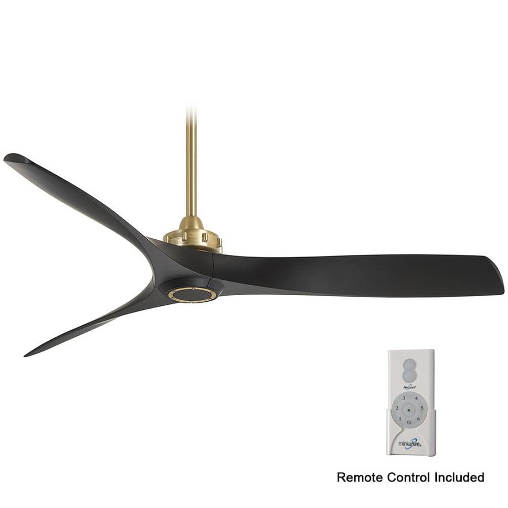 Aviation 60 in. Indoor Soft Brass Finish Ceiling Fan with Remote Control price history on PriceWatchPro