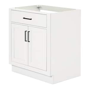 Hepburn 30 in. W x 21.5 in. D x 34.5 in. H Bath Vanity Cabinet without Top in White