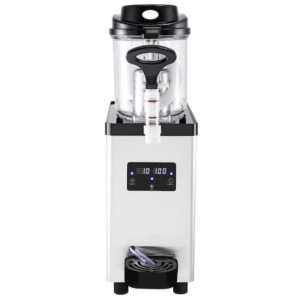 Commercial Margarita Machine 203 oz. in Silver Snow Cone Machine 6L/1.6 gal. 25 Cups Frozen Drink Machine