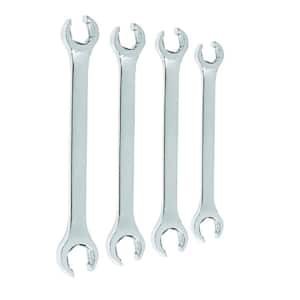 10 mm to 21 mm Flare Nut Wrench Set (4-Piece)