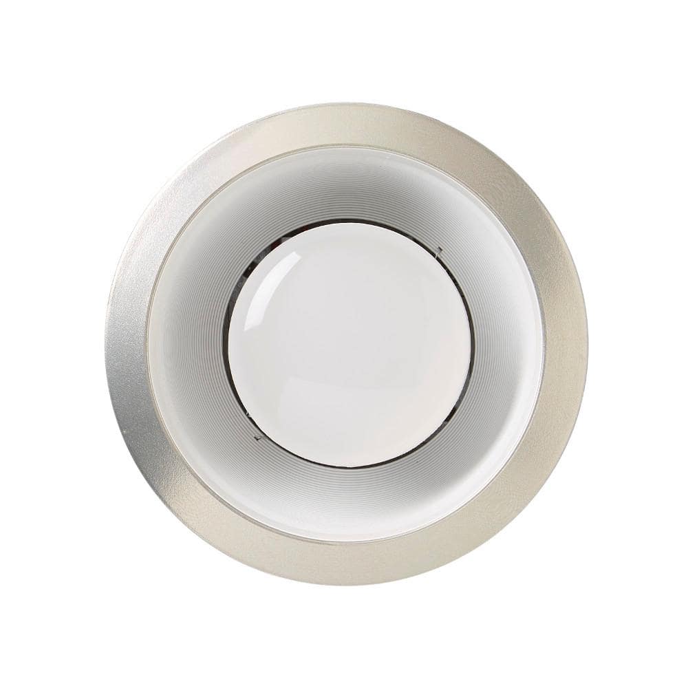 NuTone White LED Ceiling Mount Bath Fan with Trim Kit