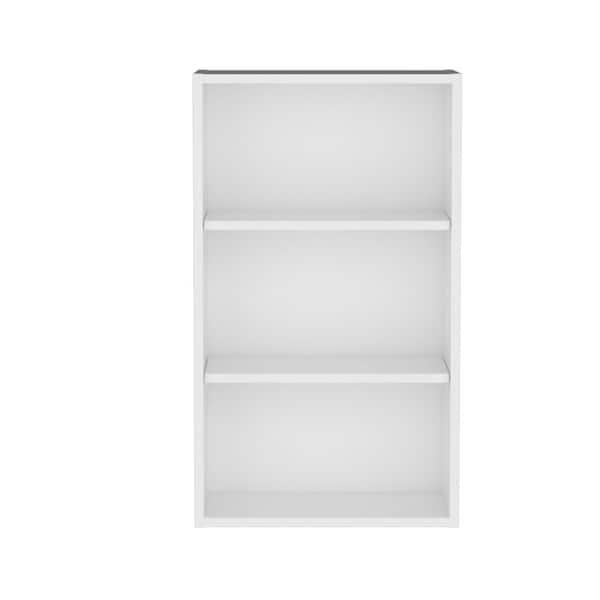 21.00 in. W x 12.00 in. D x 36.00 in. H Bathroom Storage Wall Cabinet in White