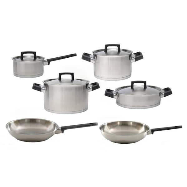 BergHOFF Ron 10-Piece Stainless Steel Cookware Set