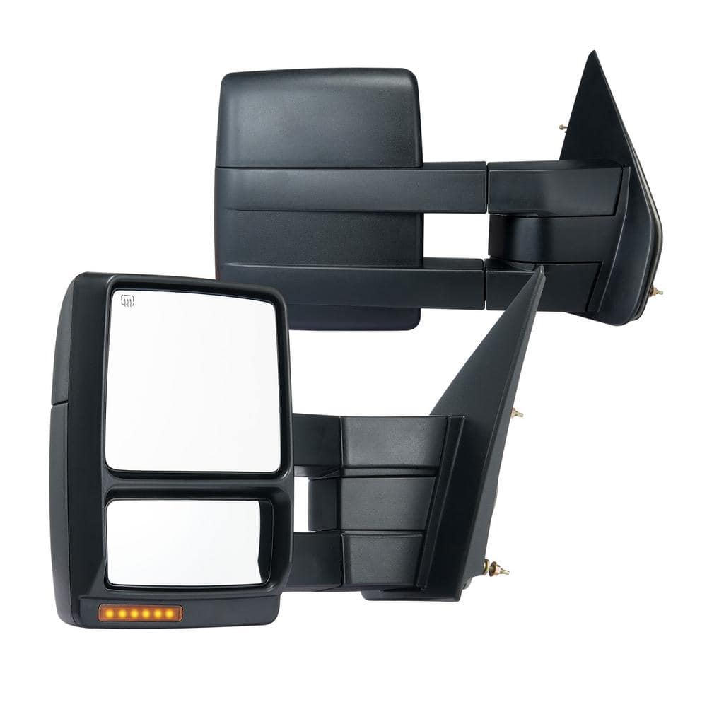 VEVOR Towing Mirrors Pair for 20042014 Ford F150 with Light Manual