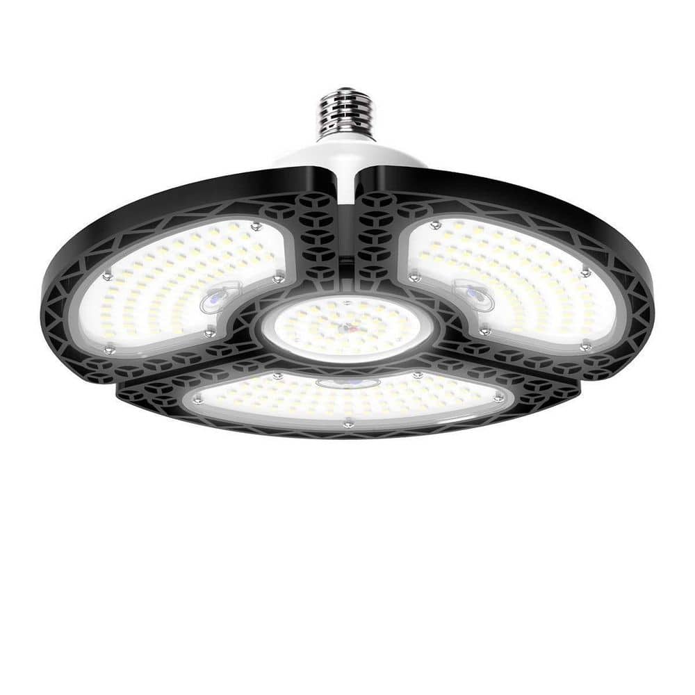 0.83 ft. 120-Watt Black Integrated LED Shop Light Fixture, Adjustable Deformable Ceiling Light for Garage, Workshop price history on PriceWatchPro