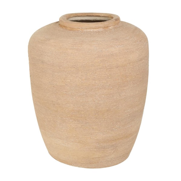 White Coastal Style Ceramic Decorative Vase