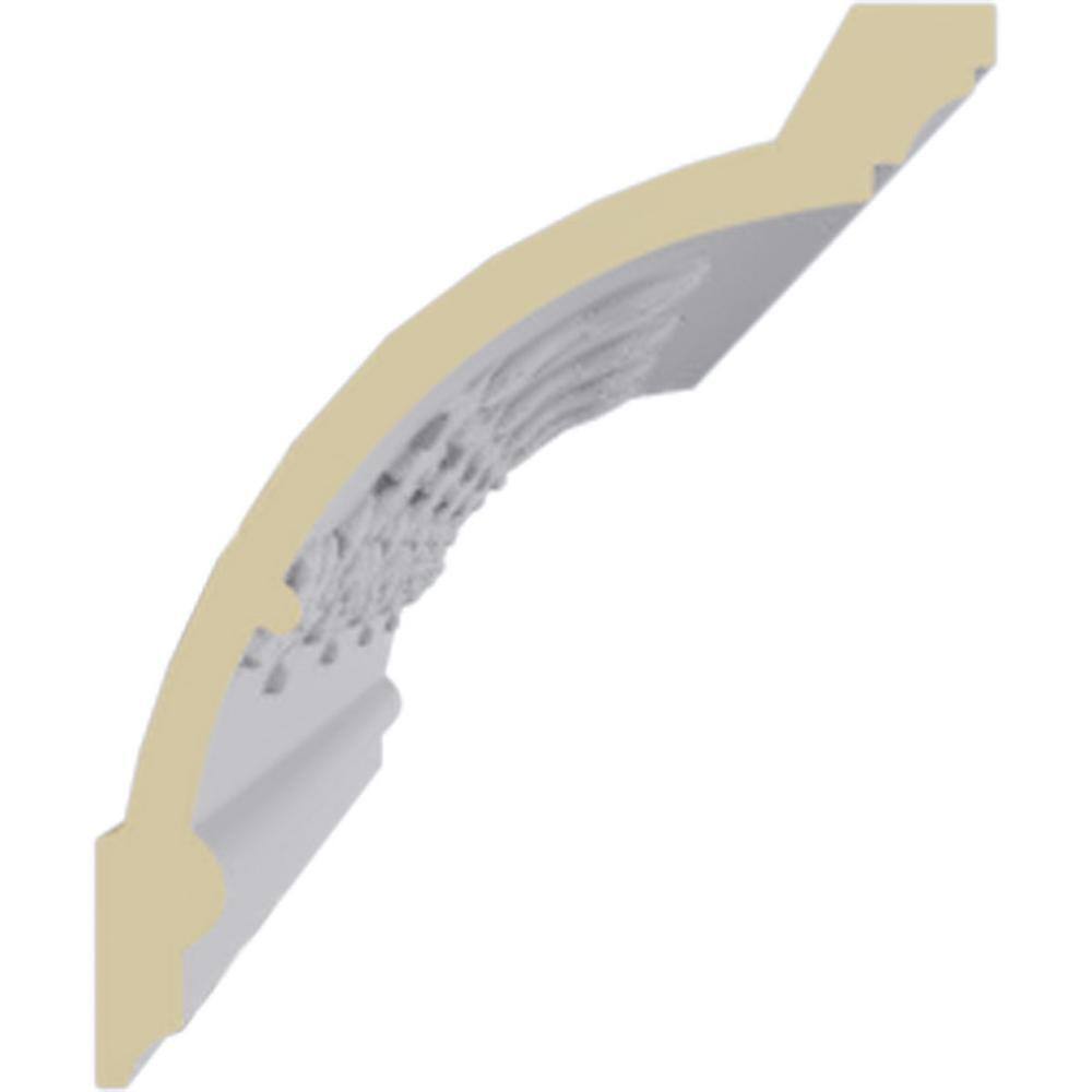 Federal White Polyurethane Crown Moulding 94.5" Length