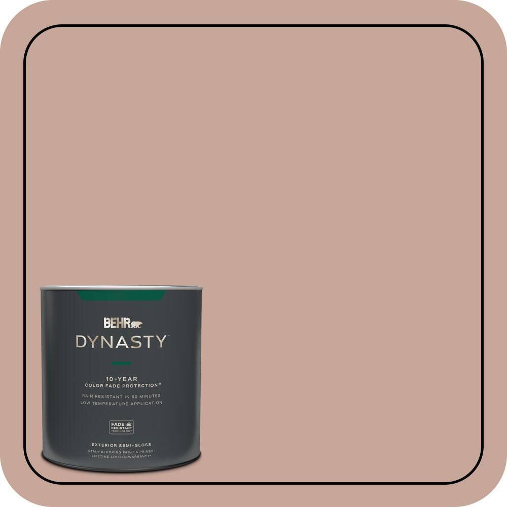 1 qt. #ICC-53 Cozy Blanket Semi-Gloss Enamel Exterior Stain-Blocking Paint & Primer price history on PriceWatchPro