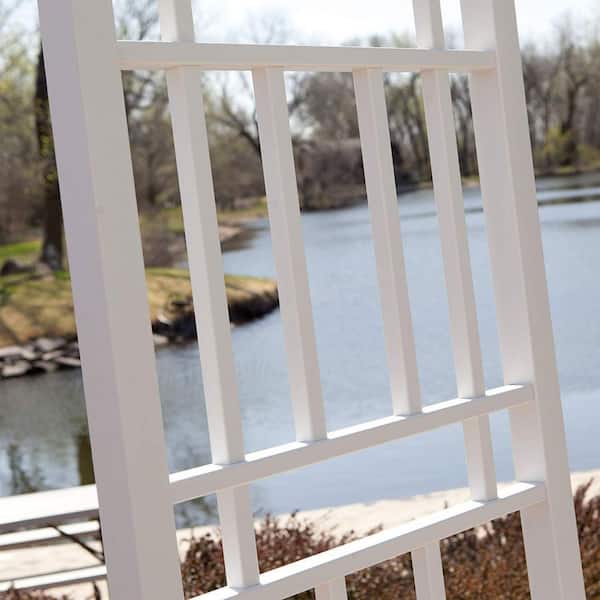 Dura-Trel Queensbrook. Pérgola, Blanco – Yaxa Guateala