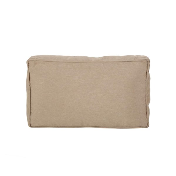 Noble House Brooklyn 12 in. x 20 in. Tuscany Indoor/Outdoor Rectanglular Water Resistant Lumbar Pillow