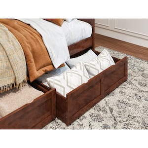 Walnut Twin/Full Bed Drawer (Set of 2)