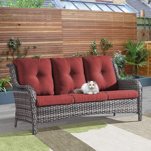 Patio sofa best sale home depot