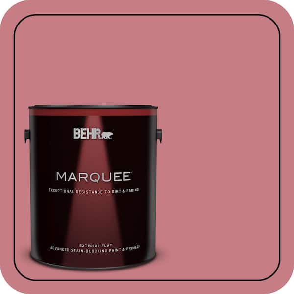 BEHR MARQUEE 1 gal. #M150-5 Enamored Flat Exterior Paint & Primer