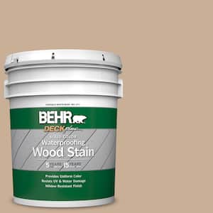 5 gal. #N260-3 Polo Tan Solid Color Waterproofing Exterior Wood Stain