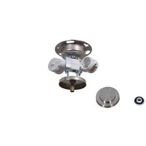 Brookedale 60 in. Brushed Nickel Ceiling Fan Replacement Light Kit