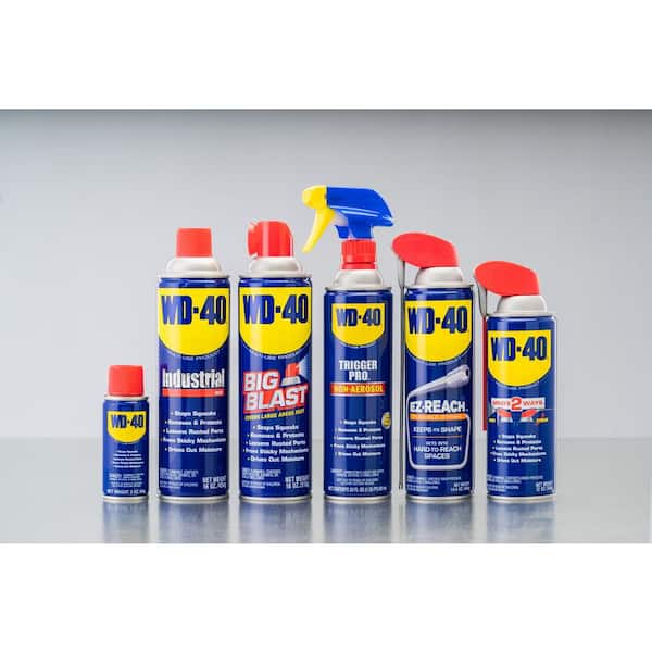 WD-40 3 oz. Multi-Use Product, Multi-Purpose Lubricant Spray, Handy Can, (3-pack)