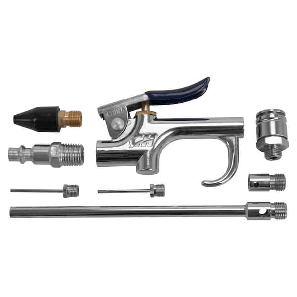 8-Piece Quick Connect Blow Gun Kit