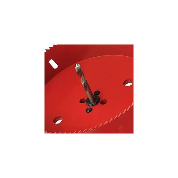 PHITUODA 4-1/4 / 108mm Hole Saw with Hex Shank Drill Bit Adapter | 38mm Cutting Depth, HSS Bi-Metal, Corn Hole Saw for Recessed Light, Smoothly Cutting in Wood Plastic Drywall and PHITUODA 4-1/4 / 108mm Hole Saw with Hex Shank Drill Bit Adapter | 38mm Cutting Depth, HSS Bi-Metal, Corn Hole Saw for Recessed Light, Smoothly Cutting in Wood Plastic Drywall and