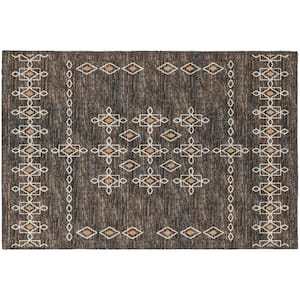 Modena Fudge 1 ft. 8 in. x 2 ft. 6 in. Southwest Accent Rug