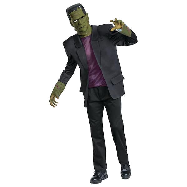 Adults Deluxe Frankenstein Costume - Large/Ex Large - Adult Halloween Costume