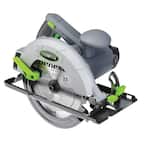 13 Amp 7-1/4 in. Circular Saw with Metal Lower Guard, Spindle Lock, 24T Blade, Rip Guide and Blade Wrench