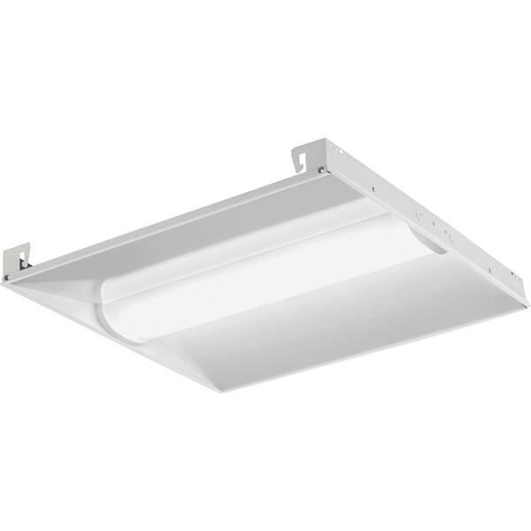 Lithonia Lighting Contractor Select BLC 2 ft. x 2 ft. 64-Watt Equivalent Integrated LED White 4000 Lumens 4000K Center Troffer (1-Pack)