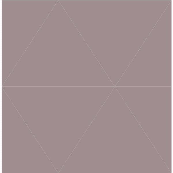 A-Street Prints Twilight Purple Geometric Paper Strippable Roll Wallpaper (Covers 56.4 sq. ft.)