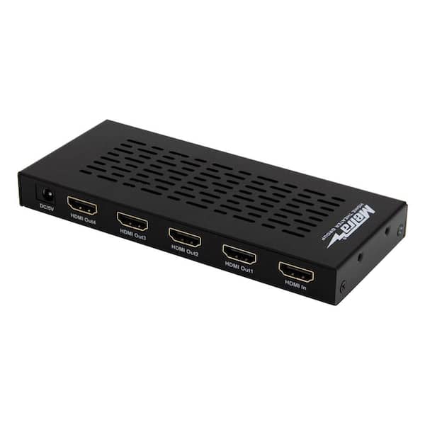 Unbranded HDMI Scaling Splitter with 1 Input and 4-Outputs