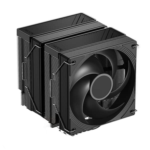 YICHUHAOXI Dual Tower Air CPU Cooler Black 6 Heatpipes 2x120mm