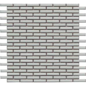 Regala Gift 12 in. x 12 in. Glossy Porcelain Mini Offset Mosaic Wall Tile (19.12 sq. ft./Case, 20 pcs/Case)