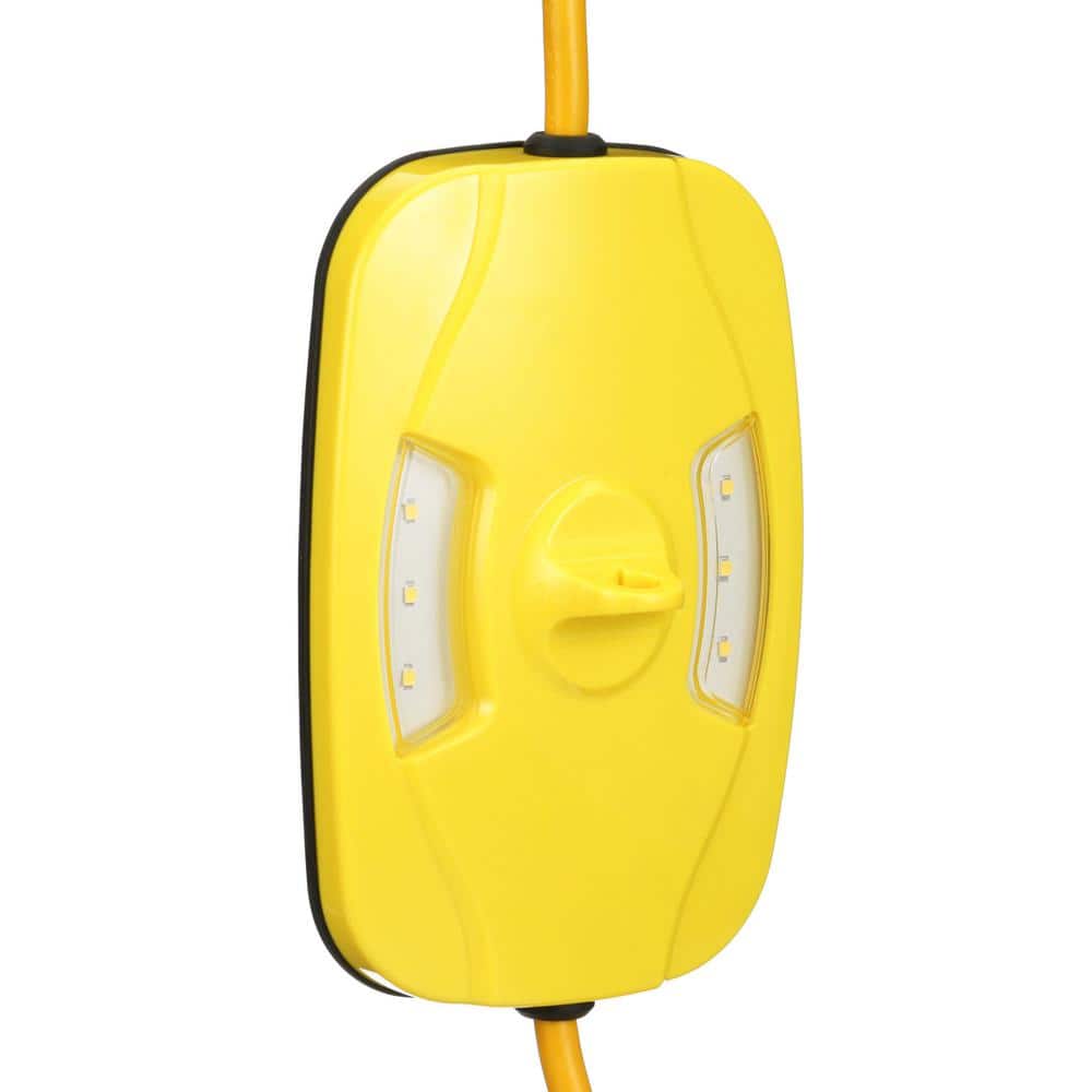 50 ft Yellow Plastic LED Outdoor String Lights