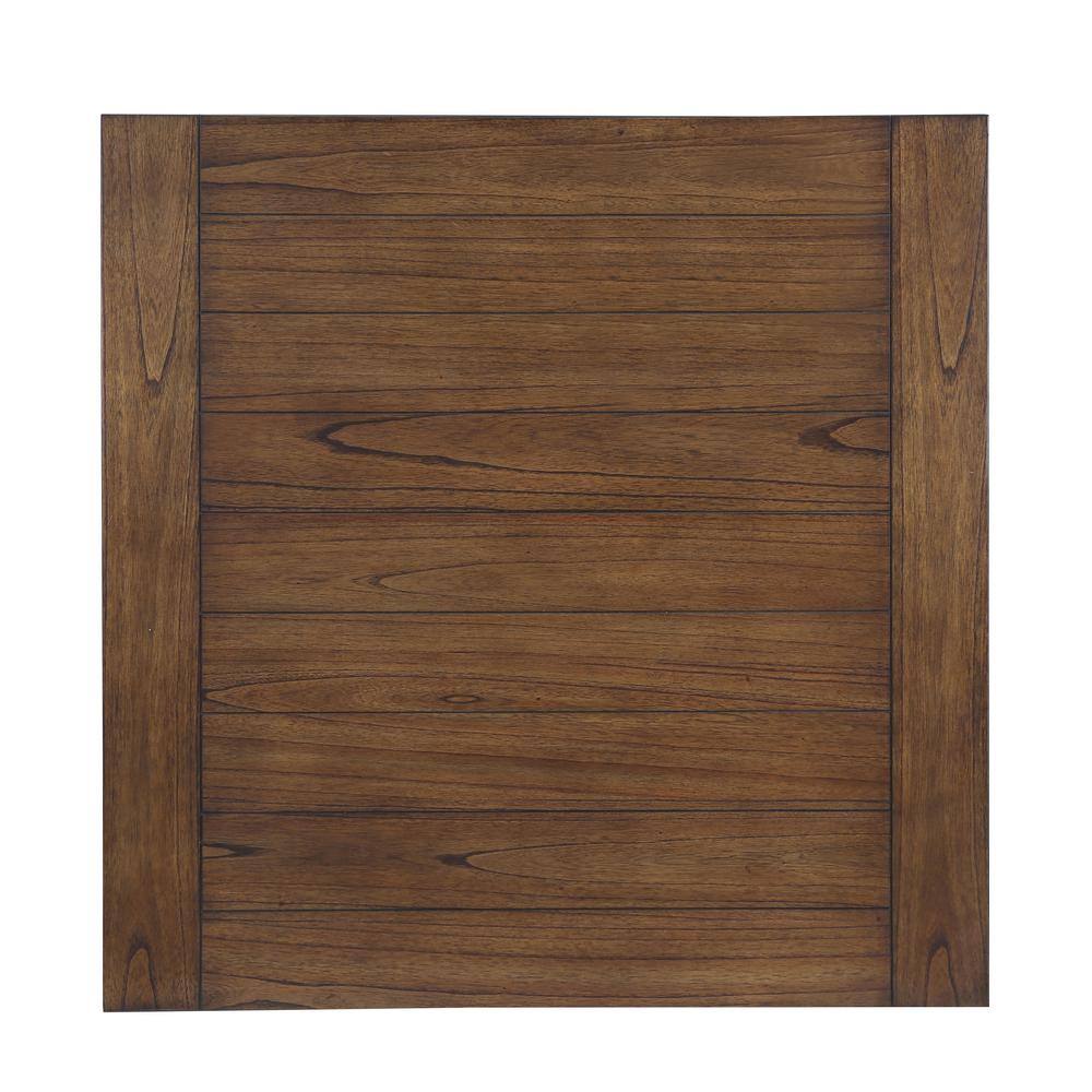Westlake Brown Wood 5-Piece Counter Height Dining Set