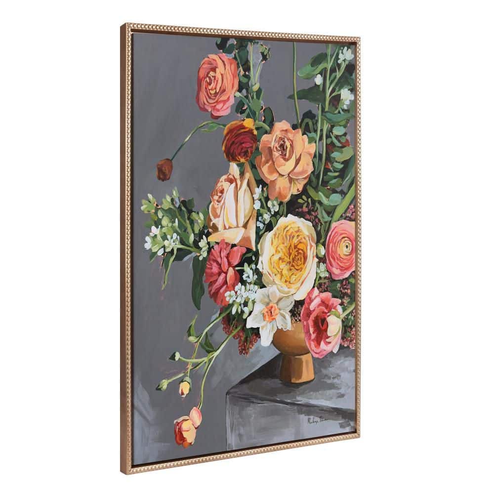"Sylvie ""Floral Emergence"" by Mackenzie Nelson Framed Flowers Art Print 32 in. x 42 in." price history on PriceWatchPro