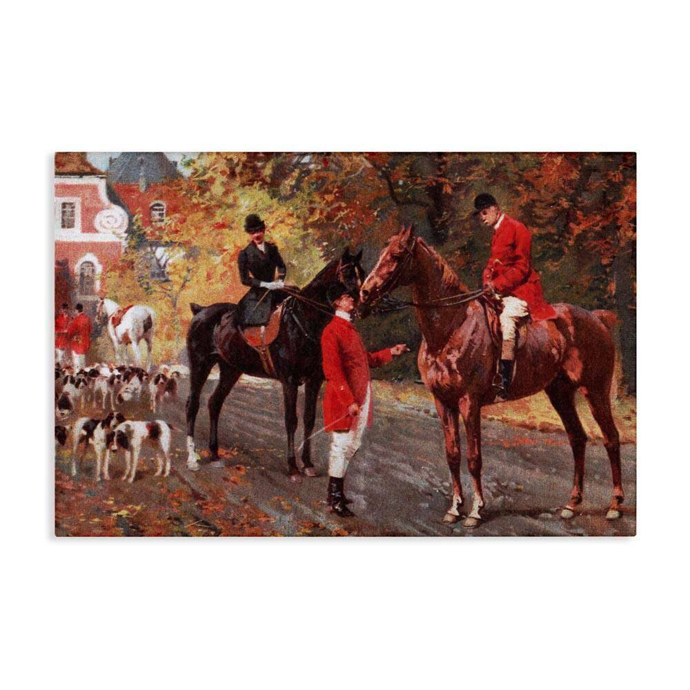 Vintage Horses & Jockeys by Tina Higgins Designs, Inc. Unframed People Graphic Art Print 16 in. x 24 in. price history on PriceWatchPro