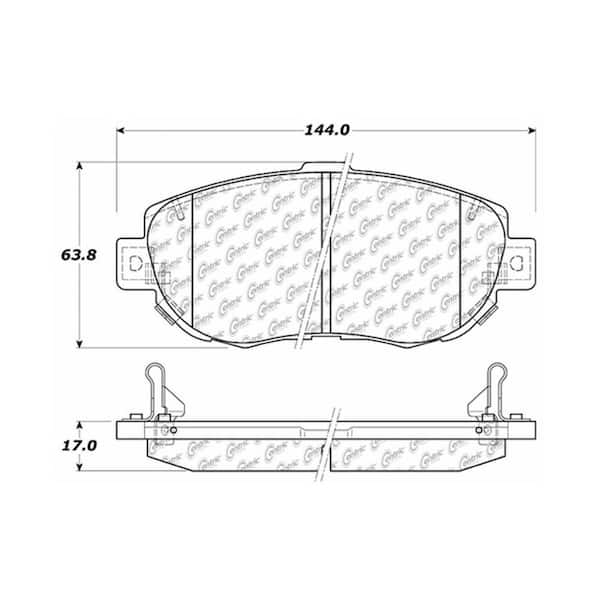Centric Parts Disc Brake Pad Set