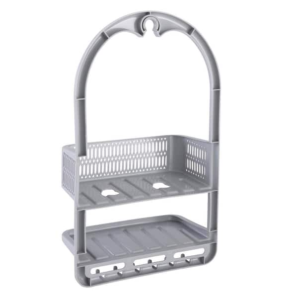 Bath Bliss Molded Shower Caddy in Grey